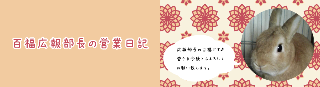 百福広報部長の営業日記